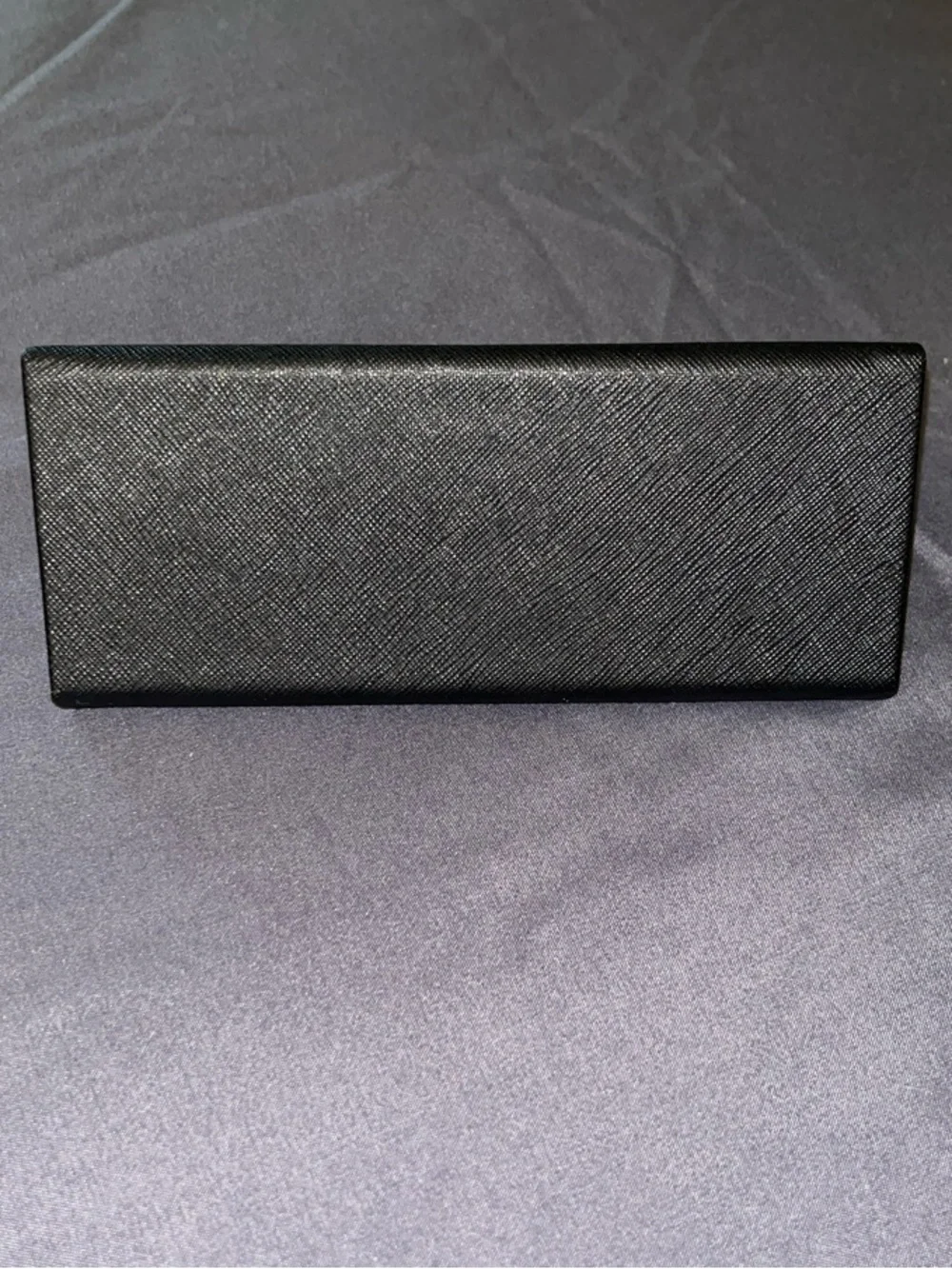 PRIVE Black Textured Sunglasses Case